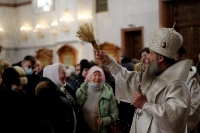 В праздник Крещения Господня митрополит Артемий совершил Божественную литургию в соборе Хабаровска