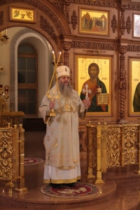 Владыка Артемий возглавил богослужение в кафедральном соборе краевого центра