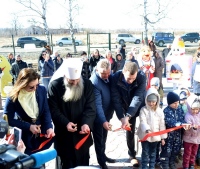 Владыка Артемий освятил здание нового детского сада в селе Гаровка-2