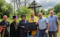 В селе Малышево совершилась закладка храма в честь блаженной Матроны Московской