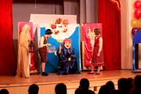 В дни школьных каникул приходской театр принял участие в неделе «Театр — детям»