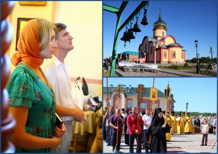 Сотни паломников посетили Петропавловский женский монастырь в день престольного праздника