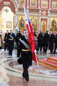 Празднование годовщины со дня образования внутренних войск МВД России началось с молебна