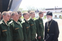Хабаровские призывники получили благословение на прохождение службы