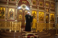 Митрополит Владимир совершил Божественную литургию в кафедральном соборе краевого центра