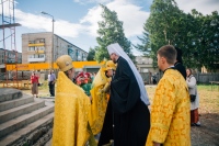 Митрополит Владимир возглавил торжественное богослужение в день памяти святого флотоводца