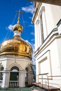 В кафедральном соборе Хабаровска начались ремонтно-реставрационные работы центрального барабана