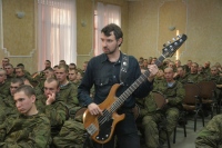 Православная группа «Ковчег» дала шесть концертов для военнослужащих