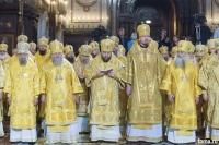 Глава Приамурской митрополии принял участие в торжественном богослужении, посвященном 70-летию Святейшего Патриарха
