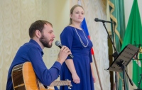 Презентация нового альбома православного музыкального дуэта Григория Зосимова и Анны Хрустовой состоялась в Хабаровской семинарии