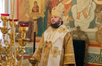 Божественную литургию в храме Иннокентия Иркутского посетили члены делегации Православного комитета КНДР
