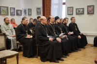 Хабаровский священник проходит обучение на образовательных курсах в Москве