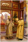 Богослужение в Хабаровской семинарии в день памяти святого праведного Иоанна Кронштадского (2 января 2009 года)