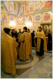 Благодарственный молебен по случаю избрания Патриархом митрополита Кирилла (27 января 2009 года)