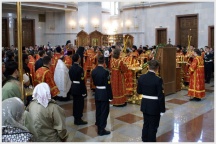 Встреча мощей святого князя Александра Невского в городе Хабаровск (8 мая 2009 года)