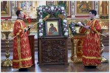Встреча мощей святого князя Александра Невского в городе Хабаровск (8 мая 2009 года)