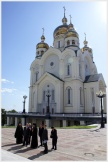 Посещение Хабаровской семинарии президентом Республики Саха (Якутия) В. А. Штыровым (1 сентября 2009 года)