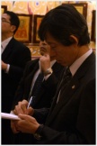 Делегация японской префектуры Хёго в кафедральном соборе Хабаровска и в Хабаровской семинарии (19 сентября 2009 года)