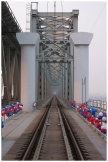 Освящение второй очереди моста через реку Амур (7 ноября 2009 года)