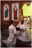 Освящение придела хабаровского храма Покрова Пресвятой Богородицы (4 января 2010 года)
