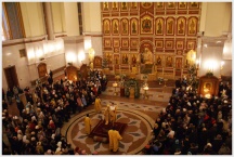 Рождество Христово в Спасо-Преображенском кафедральном соборе г.Хабаровска (7 января 2010 года)