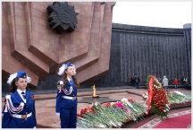 Торжественная церемония, посвященная празднованию 65-летия Победы. Хабаровск (9 мая 2010 года)