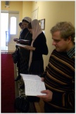 На богословских курсах прошли экзамены. Хабаровская духовная семинария (26 декабря 2010 года)