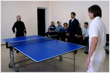 Турнир по теннису в день интронизации Святейшего Патриарха Кирилла ( 1 февраля 2009 года )