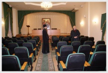 Посещение Хабаровской семинарии членами Общественной палаты РФ (14 декабря 2007)