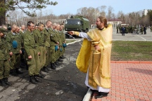 Сбор военного духовенства в Волочаевском городке 6 мая 2016 г.