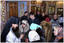 Новогодний молебен в Хабаровской семинарии (31 декабря 2009 года)