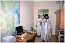 Празднование Богоявления в Хабаровской духовной семинарии ( 19 января 2010 года )