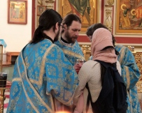 Божественная литургия в Спасо-Преображенском кафедральном соборе  15 февраля 2021 г.