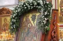 Божественная литургия в Спасо-Преображенском кафедральном соборе 25 апреля 2021 г.