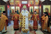 Митрополит Вятский и Слободской Марк в рамках визита в Хабаровск посетил женский монастырь 22 мая 2023 года