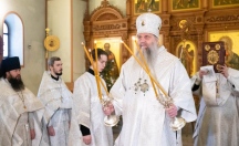 Божественная литургия в храме святого преподобного Серафима Саровского 15 января 2025 г.