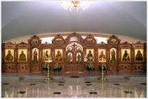 Освящение иконостаса храма святой мученицы Татианы (30 мая 2009 года)